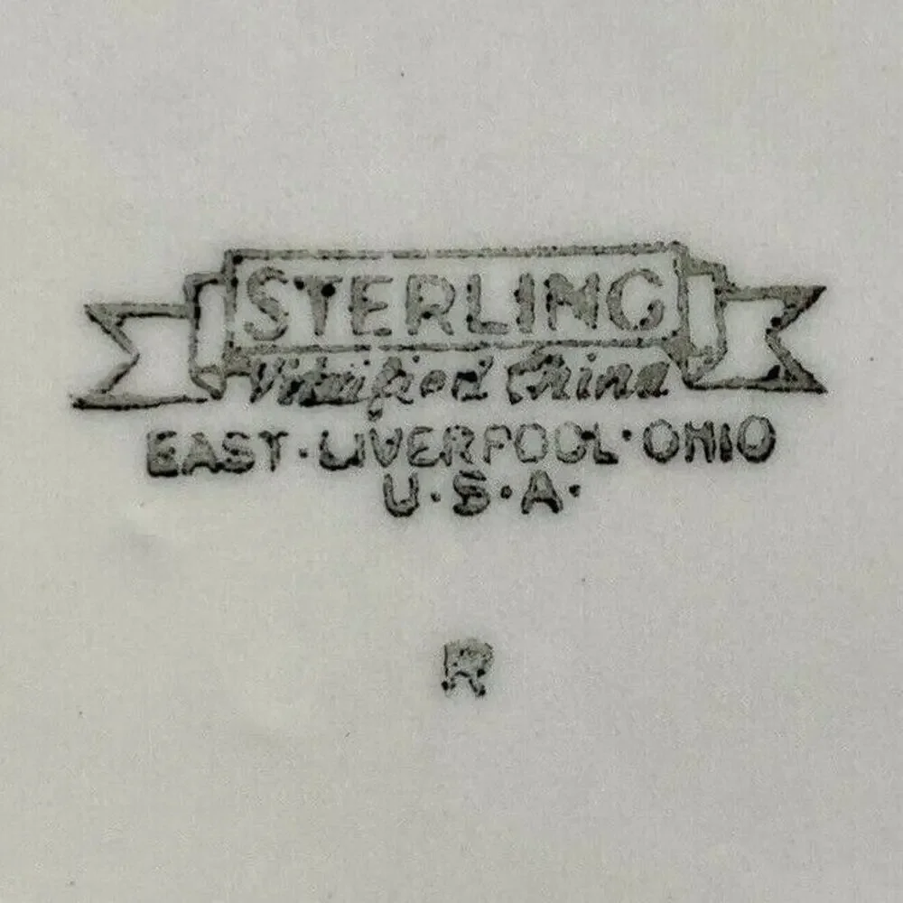 Vintage sterling china